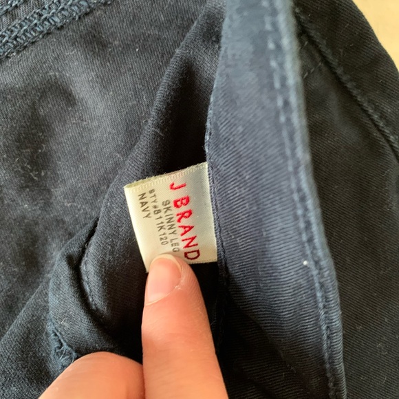 J Brand Navy Pants - Size 27 - Picture 4 of 8